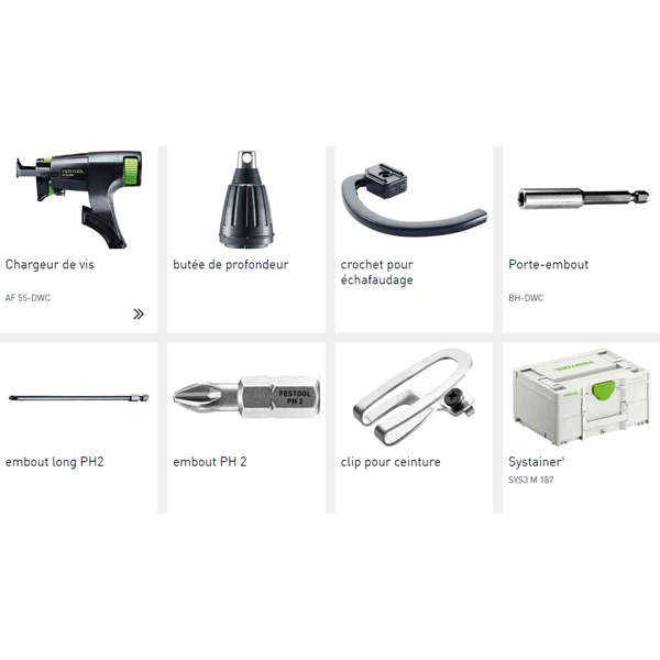 Visseuse Plaquiste Sans Fil Visseuse Sans Fil Festool Pour Plaquiste - Duradrive DWC 18-4500 Basic - En Coffret Sans Batterie Ni Chargeur 5 Visseuse Plaquiste Sans Fil Visseuse Sans Fil Festool Pour Plaquiste - Duradrive DWC 18-4500 Basic - En Coffret Sans Batterie Ni Chargeur – Image 5