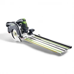 Scie Circulaire Sans Fil - Festool HKC 55 Li EB Basic - Avec Rail FSK 420 - Machine Nue -Électroportatif et pneumatique Soldes 2 4