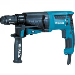 Perforateur Sds + Filaire Perforateur Burineur Makita HR2630T SDS+ 26mm 2,4 Joules -Électroportatif et pneumatique Soldes 33262901 332629 1