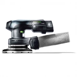 Ponceuse Vibrante Hybride Festool RTSC 400 Li 2 Batteries 3,1Ah Chargeur Et Adaptateur Secteur