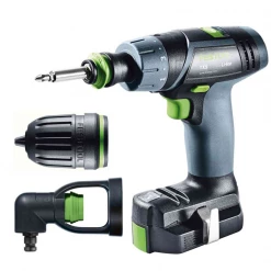 Visseuse Sans Fil Perceuse-visseuse Festool TXS 2,6-Set 2 Batteries 2,6 Ah Et Chargeur MXC -Électroportatif et pneumatique Soldes 576102 1
