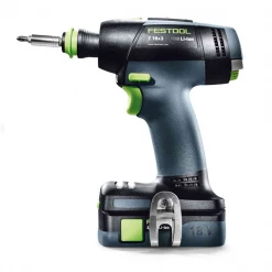 Visseuse Sans Fil Perceuse-visseuse Festool T 18+3 C 3,1-Plus 2 Batteries 3,1Ah Et Chargeur TCL 6 -Électroportatif et pneumatique Soldes 576449 0