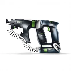 Visseuse Plaquiste Sans Fil Visseuse Festool Plaquiste DURADRIVE DWC 18-4500 C 3,1-Plus 2 Batteries 3,1 Ah -Électroportatif et pneumatique Soldes 576505 3