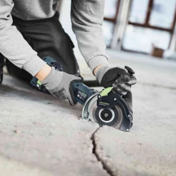 Meuleuse Tronçonneuse Béton Tronçonneuse Festool DSC-AGC 18-125 FH5,2 EBI-Plus 2 Batteries 5,2 Ah Chargeur Et Disque Diamant -Électroportatif et pneumatique Soldes 576830 4