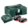 Kit De Démarrage : Batterie + Chargeur Pack De Démarrage Metabo 1 Batterie LiHD 18V 4Ah 1 Batterie LiHD 18V 5,5Ah Chargeur ASC55