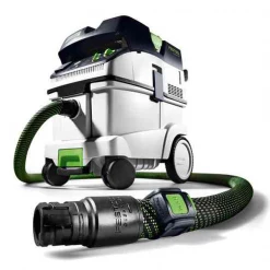 Aspirateur Eau Et Poussières Aspirateur Festool CTM 36 E CLEANTEC Avec Tuyau D'aspiration Lisse -Électroportatif et pneumatique Soldes aspirateur ctm 36 e festool 2