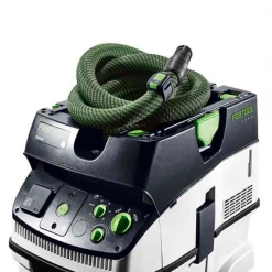 Aspirateur Eau Et Poussières Aspirateur Festool CTM 36 E CLEANTEC Avec Tuyau D'aspiration Lisse