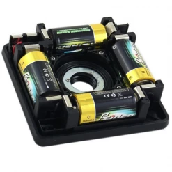 Batterie Pour Machines Electroportatives Pack Batterie Rechargeable Edia Pour Niveau Laser Rotatif Rouge H2PR