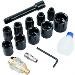 Perceuses Et Visseuses Pneumatiques Visseuse à Choc Pneumatique Scheppach Carré 1/2 " 6,3 Bar 132 Nm