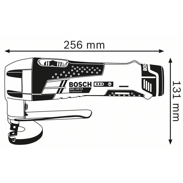 Grignoteuse Et Cisaille Electrique Cisaille à Tôle Sans Fil GSC 12V-13 Bosch L-Boxx 2 Batteries 0601926108 2 Grignoteuse Et Cisaille Electrique Cisaille à Tôle Sans Fil GSC 12V-13 Bosch L-Boxx 2 Batteries 0601926108 – Image 2