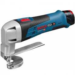 Grignoteuse Et Cisaille Electrique Cisaille à Tôle Sans Fil GSC 12V-13 Bosch L-Boxx 2 Batteries 0601926108
