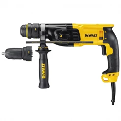Perforateur Sds + Filaire Marteau Perforateur SDS+ Dewalt D25134K 3 Modes -26 Mm 2,6 Joules 9 Perforateur Sds + Filaire Marteau Perforateur SDS+ Dewalt D25134K 3 Modes -26 Mm 2,6 Joules -Électroportatif et pneumatique Soldes d25134k1