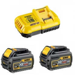 Kit De Démarrage : Batterie + Chargeur Pack De Démarrage DeWalt Flexvolt 2 Batteries 54V/18V 6.0Ah 1 Chargeur