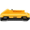 Batterie Pour Machines Electroportatives Batterie Compacte Dewalt DCB189-XJ Li-Ion XR 18 V 4 Ah