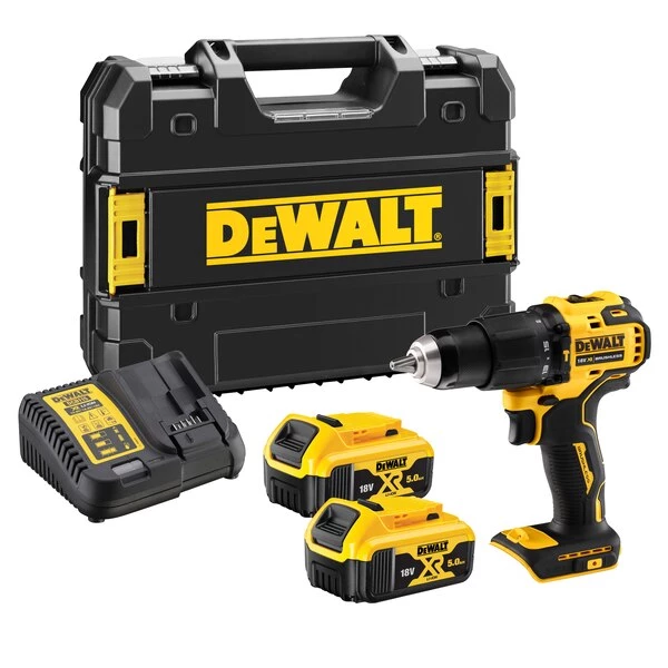 Visseuse Perceuse à Percussion Sans Fil Perceuse Visseuse à Percussion Dewalt DCD709P2T XR 18V 1 Visseuse Perceuse à Percussion Sans Fil Perceuse Visseuse à Percussion Dewalt DCD709P2T XR 18V