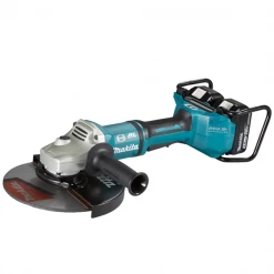 Meuleuse Sans Fil Meuleuse Makita 36 V Ø 230 Li-Ion 5 Ah Avec 2 Batteries 18 V 5 Ah Et Chargeur Rapide Double