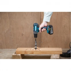 Makita Visseuse Perceuse à Percussion Sans Fil Perceuse Visseuse à Percussion 18 V Li-ion Ø 13 Mm DHP482Z -Électroportatif et pneumatique Soldes dhp482 act01