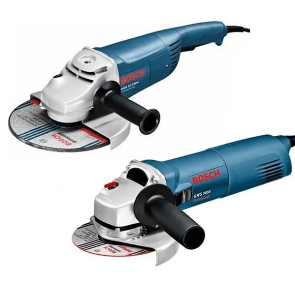 Meuleuse D'angle ø 230 Mm Lot 2 Meuleuses GWS 22-230H Et GWS1400 Bosch 0615990EJ0 1 Meuleuse D'angle ø 230 Mm Lot 2 Meuleuses GWS 22-230H Et GWS1400 Bosch 0615990EJ0