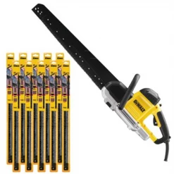 Scie Sabre Et Scie Alligator Scie Universelle Filaire Alligator DWE398 Dewalt Lame 430 Mm KIT2976 -Électroportatif et pneumatique Soldes dwe398dt2976 84621 1