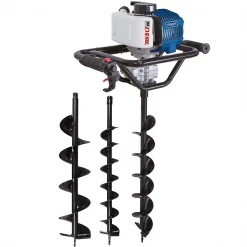 Tarière Tarière Thermique Scheppach EB1700 1,77CV Avec 3 Tarières Ø100mm ,Ø150mm, Ø200mm -Électroportatif et pneumatique Soldes eb1700