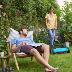 Tondeuse Débroussailleuse Tondeuse Hélicoïdale à Main 400 Classic Gardena Largeur De Coupe 40 Cm -Électroportatif et pneumatique Soldes gardena tondeuse manuelle