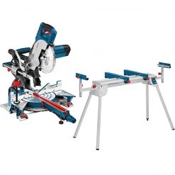 Scie à Onglet Et Radiale Scie à Onglet Radiale Bosch GCM 8 SJL+ Support De Travail GTA 2600 -Électroportatif et pneumatique Soldes gcm 8 sjl 2