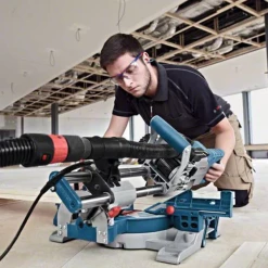 Scie à Onglet Et Radiale Scie à Onglet Radiale Bosch GCM 8 SJL+ Support De Travail GTA 2600 -Électroportatif et pneumatique Soldes gcm 8 sjl 5