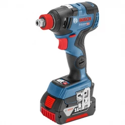 Visseuse à Choc Set Bosch Visseuse à Chocs GDX 18V-200 + Perceuse Visseuse GSR 18V-55 2 Batterie 4Ah Chargeur L-Boxx -Électroportatif et pneumatique Soldes gdx 1