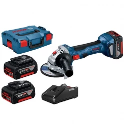 Meuleuse Sans Fil Meuleuse Bosch Ø125mm GWS 18V-7 2 Batteries GBA 18V 4,0Ah Chargeur GAL 18V-40 L-Boxx 11 Meuleuse Sans Fil Meuleuse Bosch Ø125mm GWS 18V-7 2 Batteries GBA 18V 4,0Ah Chargeur GAL 18V-40 L-Boxx -Électroportatif et pneumatique Soldes gws 18v 7 01
