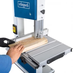 Scie Bois Sur Table Et Scie à Ruban Bois Scie à Ruban 250 Mm Scheppach 500W - HBS261 Avec 2 Lames -Électroportatif et pneumatique Soldes hbs261 4