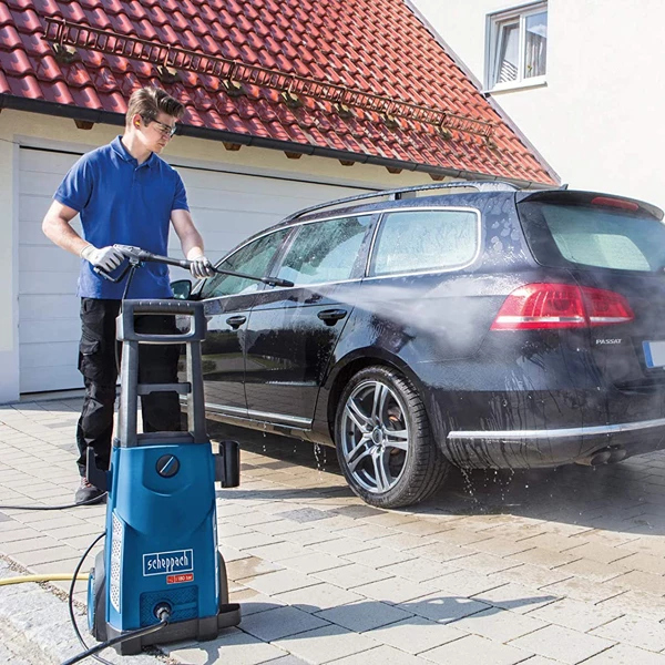 Nettoyeur Haute Pression Eau Froide Scheppach 180 Bar 2,4 KW - HCE2400 Avec Accessoires 2 Nettoyeur Haute Pression Eau Froide Scheppach 180 Bar 2,4 KW - HCE2400 Avec Accessoires – Image 2