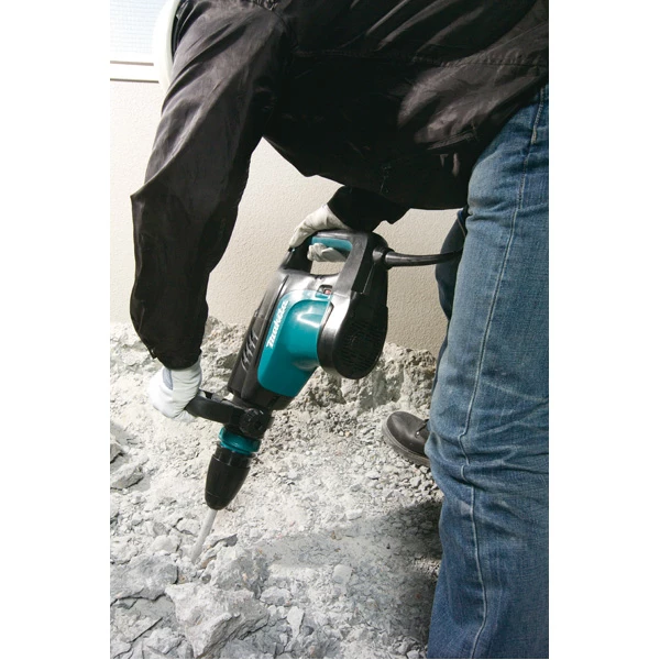 Perforateur Sds Max Burineur Filaire SDS-Max - Makita HM1203C - 1510W - 19.1 Joules - Avec Pointe Béton 280 Mm 5 Perforateur Sds Max Burineur Filaire SDS-Max - Makita HM1203C - 1510W - 19.1 Joules - Avec Pointe Béton 280 Mm – Image 5