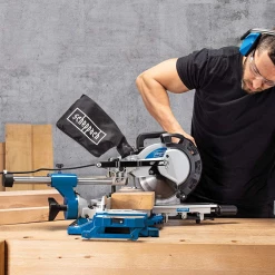 Scie à Onglet Et Radiale Scie à Onglet Radiale Scheppach Ø216 Mm - HM216 Avec 2 Lames