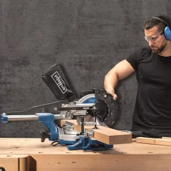 Scie à Onglet Et Radiale Scie à Onglet Radiale Scheppach Ø255 Mm - HM254 2000W -Électroportatif et pneumatique Soldes hm254 2