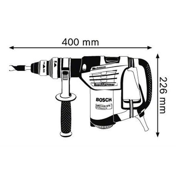 Perforateur Sds + Filaire Marteau Perforateur Bosch SDS + GBH 4-32 DFR 4,2 J Multifonction 4 Perforateur Sds + Filaire Marteau Perforateur Bosch SDS + GBH 4-32 DFR 4,2 J Multifonction – Image 4