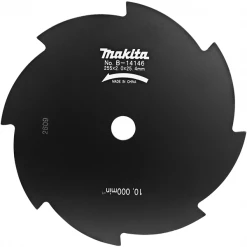 Accessoires Makita Lame à 8 Dents Pour Débroussailleuse Makita Diamètre 255 X 25.4 Mm
