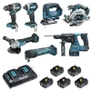 Ensemble De Machines électroportatives Ensemble De 7 Machines Makita 18V Li-on Référence DLX7014PTJ
