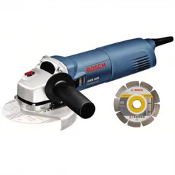 Meuleuse D'angle ø 125 Mm Meuleuse Bosch GWS 1400 Diamètre 125 + 1 Disque Diamanté Standard -Électroportatif et pneumatique Soldes meuleused125gws1400disq diam 729165 1