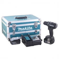 Perceuse Visseuse Sans Fil Makita DDF485TX2B 18V Avec Chargeur Batteries -Électroportatif et pneumatique Soldes microsoftteams image 1