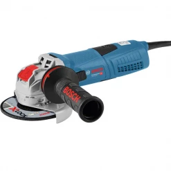 Meuleuse D'angle ø 125 Mm Meuleuse Angulaire Ø125 Mm Bosch GWX13-125S X-Lock 1300W En Coffret