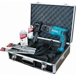 Perforateur Sds + Filaire Perfo-burineur Makita HR2470 TX1 SDS Plus 780 W Avec Accessoires -Électroportatif et pneumatique Soldes p113022