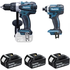 Visseuse à Choc Ensemble 2 Machines DDF458 Et DTD152 18 V Référence DLX2144TJ1 Makita