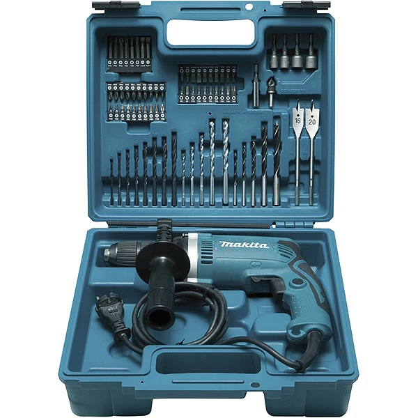 Perceuse à Percussion Perceuse à Percussion Diamètre 13 Mm 710 W Référence Makita HP1631KX3 HP1631K 1 Perceuse à Percussion Perceuse à Percussion Diamètre 13 Mm 710 W Référence Makita HP1631KX3 HP1631K