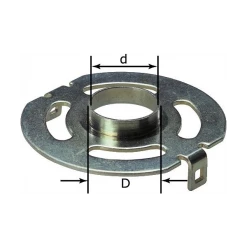 Accessoire Outillage Festool Bague De Copiage Festool KR-D 30.0 Pour Défonceuse OF 1400 492185