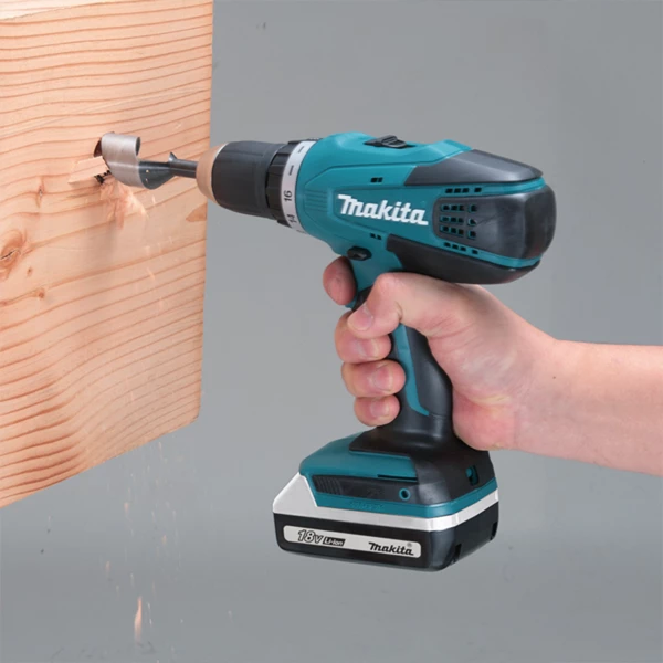 Visseuse Perceuse à Percussion Sans Fil Perceuse Visseuse à Percussion Makita HP457DWE10 18V 1.5 Ah 3 Visseuse Perceuse à Percussion Sans Fil Perceuse Visseuse à Percussion Makita HP457DWE10 18V 1.5 Ah – Image 3