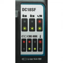 Chargeur De Batterie Pour Machine Electroportative Chargeur De Batterie Makstar Makita Li-Ion 4 14.4 à 18V DC18SF 196426-3