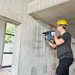 Perforateur Sds + Sans Fil Perforateur Sans Fil Bosch GBH 18V-26 F SDS + Avec 2 Batteries 6.0 Ah En Coffret L-Boxx