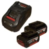 Kit De Démarrage : Batterie + Chargeur Pack 2 Batteries + 1 Chargeur Batterie 18 Volts 2 X 5.0 Ah(1600A002B8J) Bosch 1600A00B8J