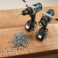 Visseuse Perceuse à Percussion Sans Fil Perceuse Visseuse à Percussion DHP481ZJ Makita 18V Li-Ion 13 Mm DHP481ZJ -Électroportatif et pneumatique Soldes perceuse 4