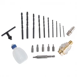 Perceuses Et Visseuses Pneumatiques Perceuse Pneumatique Scheppach 3/8 " 6,3 Bar 141 L/min Avec Accessoires